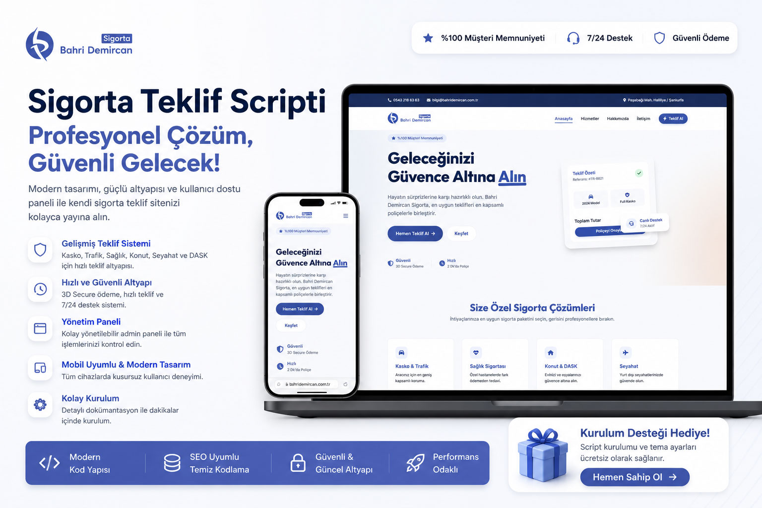 Sigorta Teklif Scripti